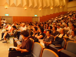 女性市長対談　会場