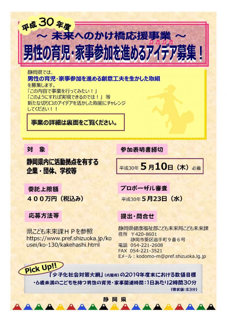 平成30年度未来へのかけ橋応援事業