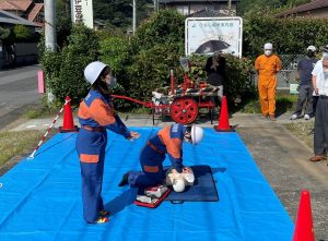 あざれあメッセ2022_静岡県女性消防団員連絡協議会